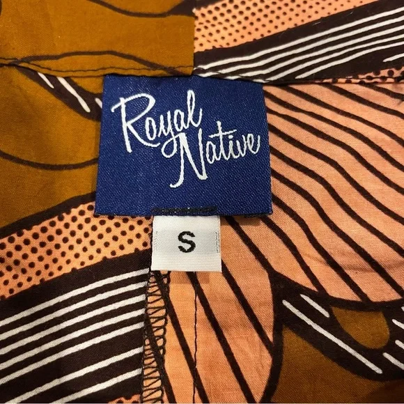 ROYAL NATIVE Hand Made Heart Motif Izzy Belted Pants